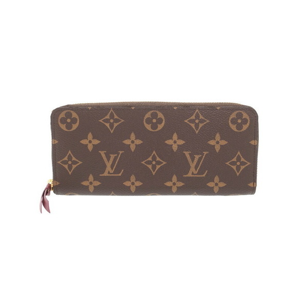 Louis Vuitton Long Zip Monogram Clemence Portefeuille Wallet - Picture 1 of 5